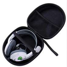 Bolsa de almacenamiento portátil para auriculares, organizador de cables de datos, estuche rígido multifuncional para gadgets digitales, cargador, cubierta protectora para memoria USB - B negro - Ver 8