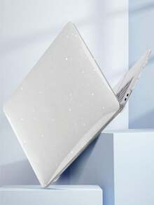 Compatible con Macbook Pro Air Funda para portátil (Carcasa superior transparente con brillo de estrellas + Carcasa inferior a juego) - transparente - Ver 13