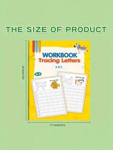1 Stück A-Z Buchstaben Übungsheft für den Kindergarten - Englisch lernen und Schreibübungen für Vorschulkinder, wiederverwendbares Handschrift Übungsheft, Magic Practice Workbook Set, Schüler, Schreibwaren, Schulmaterial, Fantasy Buch, geeignet als Lernbelohnung, Urlaubsgeschenk oder Geburtstagsgeschenk, Schreibwarenbedarf