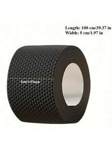 1 Roll Thick Anti-Slip Wear-Resistant Shoe Sole Stickers - Anti-Friction For Heels, Sneakers, And Sandals - Noise-Free, Odorless, Black Textured Surface Enhances Grip, Shoe Accessories Insulation, Galentines, Puppy, Carnival,Shoe,Spring Summer Picks,Brides Maid Gifts,Room,Bedroom Deccor,Bedroom Deccor,Beach,Travel,For Men,For Women,Vacation - Multicolor - View 4