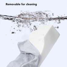 Almohada de Extensión de Pesta?as, Almohada Ergonómica para Extensión de Pesta?as, Espuma Viscoelástica en Forma de U, Almohada de Salón de Belleza Extraíble y Transpirable - negro - Ver 6