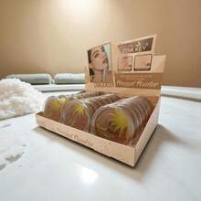 PINK KEY Polvos Fijadores Para Rostro Insta-Ready Duo-Toasted Almond Polvos Sueltos Fijadores Iluminadores 2 En 1 Polvos Mate Sin Poros A Prueba De Agua Polvos De Invierno Para Navidad Y Marca Belleza Maquillaje CosméTico Para Mujeres - TONO 3 - Ver 4