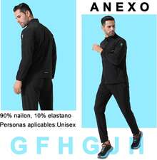 Chamarra ligera para hombre,Las chaquetas casuales elegantes con moderno de tejido elástico,Impermeable y resistente al viento - Blanco - Ver 3