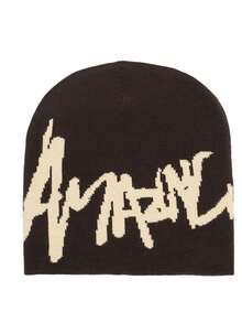 1顶男士字母提花蜘蛛网针织帽，户外街头风冬季装备 - 彩色 - 查看 21