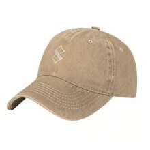 Blasphemy 8-Shaped Symbol Culpa Baseball Cap Beach Role Play - 天然 - 查看 2