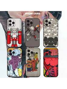 Art K-Kaw-Es Phone Case For Iphone 16 15 11 13 14 Pro Max 7 8 Plus X Xr Xs Max 12mini Black Shell Cover Case2025.1 - Z4 - Xem 3