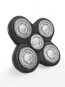 2个电动剃须刀替换刀头 - 5刀片设计，5个刀头电动剃须刀替换刀片，不锈钢和ABS材质剃须配件 - 彩色 - 查看 6