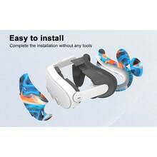 Juego de cubiertas de silicona compatible con Meta/Oculus Quest 3, diseño mejorado de protección completa para Quest 3, 5 en 1 accesorios de VR Cubierta protectora, regalo ideal para cumpleaños y Navidad (no incluye auricular y controlador de VR) (Fluorescente)