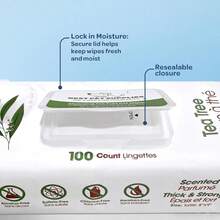 Best Pet Supplies Toallitas para Mascotas para Perros y Gatos Suaves y Fuertes toallitas de Aseo – Paquete de, Árbol deé - Lavanda calmante. - Ver 5