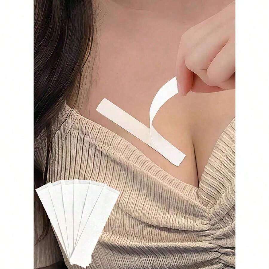 108/36pc Anti-Peek Breast Tape, Women's Fashion Sticky Tape, Anti- Clothing Tape, Dress Strap Grips, Double-Sided Wardrobe Tape, Back-To-School Essentials, And Party Outfit Rescue Kits – All Designed To Prevent Wardrobe Malfunctions And Keep Your Outfits Securely In Place - 1 - Xem 1