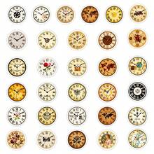 56 piezas de pegatinas retro de grafiti, pegatinas con diseño de reloj, pegatinas de vinilo resistentes al agua, adecuadas para portátil, botella de agua, guitarra, bicicleta, coche, sobre, recompensas en el aula, parachoques de motocicleta, equipaje, monopatín y talla grande, calcomanías de grafiti lindas, el mejor regalo para adolescentes y adultos, decoración de cumpleaños, decoración de graduación, regalo perfecto para estudiantes, útiles escolares, de vuelta a la escuela - Multicolor - Ver 5