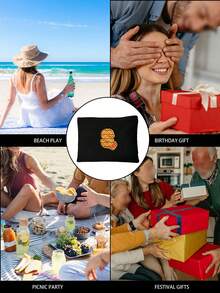 Black Portable Cosmetic Bag With Autumn-Style Towel Embroidery,Letters A-Z,Versatile And Stylish Black Toilet Travel Bag, Women's Portable Makeup Storage Bag,Simple Zipper Beauty Bag,Cosmetic Bag For Small Items Storage, Multifunctional Storage Bag,Christmas Gifts,Pouch,Travel,Gifts For Women,Women's Necessaire,Travel Essential,Pouch,Clutch / Small Handbag,Necessaire,Makeup Organizer,Makeup Organize,Pouch,Brush Holder,Mini Pouch,Large Capacity Pouch,Gifts For Women,Christmas Gifts,Gift Ideas For Women