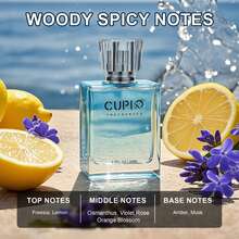 YCZ Men's Pheromone Perfume | 1.7oz | Fresh Scent + Lavender Scent | Warm Woody End Rhyme | Essential Fragrance For Dating Confessions, Fragrance Of Love, Confession Fragrance, Attractive Aroma, Lasting Aroma, Men's Beauty, Fashion Men - 費洛蒙香水 - 查看 4