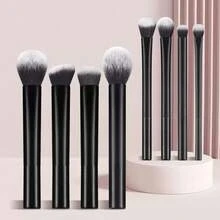 8/12/14 Pieces Professional Makeup Brush Set High Quality For Creating Flawless Foundation HOT - 8 Cọ-(Đen + Nhiều màu) - Xem 5