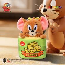 Móc khóa lon phô mai Tom và Jerry - Chuột Jerry, Móc khóa túi xách hình nhân vật hoạt hình dễ thương, Móc khóa thú nhồi bông Anime dễ thương cho ba lô, ví xe hơi, Móc khóa thú nhồi bông sưu tầm làm quà tặng cho người hâm mộ trẻ em và người lớn, Mặt dây chuyền trang trí hình chuột Jerry đáng yêu, Phụ kiện chìa khóa nhẹ dễ thương - Nhiều màu - Xem 2