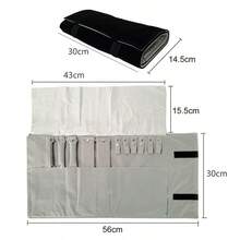 Foldable Velvet Jewelry Storage Pouch, Portable Travel Organizer For Rings, Earrings, Pendants, Necklaces, Bracelets - Storage Bag - View 12