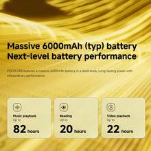 xiaomi redmi POCO C85 Smartphone 6+128GB Up to 16GB RAMMemory extension immersive 6.9" display Up to 120Hz AdaptiveSync Helio G81-Ultra Rear Camera 50MP Front Camera 13MP Largemity Batter - 紫色 - 查看 9