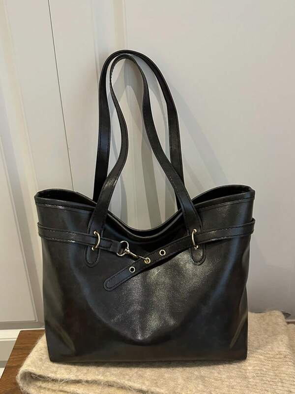 حقيبة كورية عتيقة من نوع ميلا، حقيبة كتف للتنقل واسعة السعة