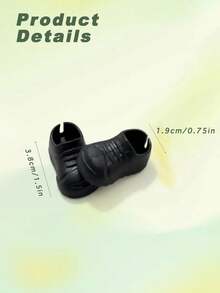 （仅鞋子）1 双 17 厘米彩色塑料娃娃鞋制作套件，适用于拉布布，具有多种可爱的运动风格，带有运动细节和装饰元素，完整的工艺用品系列，完美的 DIY 时尚项目，适合朋友和收藏家，非常适合万圣节配饰和圣诞装饰 - 彩色 - 查看 5