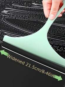 Home Window Cleaning Squeegees, Glass Wipers Tool With Scraper – Magic Water Remover, Window Cleaning Wiper, Double Sided Window Cleaner, Window Cleaners, Window Cleaning Brush, Window Cleaning Tools, Compact Cleaner, Handheld Scraper, Smooth Glide, Tpr Material, Window Maintenance, Squeegee Tool, Home Cleaners, Professional Cleaners - Multicolor - View 2