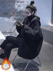 Women Coats - màu đen - Xem 6