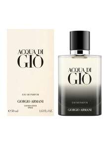 Giorgio Armani Acqua Di Gio 男士淡香水喷雾 EDP 香水 1 盎司/30 毫升 3.3 盎司/100 毫升 3.4 盎司/100 毫升 持久优雅奢华永恒经典精致男友丈夫父亲兄弟生日毕业派对旅行露营户外学校校园旅行节日周年纪念夏季秋季万圣节夏季精选夏季必备夏季经典海洋风格 - EDP - 查看 6