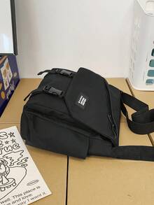 Men's Casual Versatile Commuter Shoulder Messenger Bag