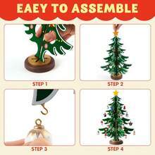 2025 Christmas Advent Calendar, 24 Days Countdown Calendar With Christmas Tree 24 PCS Ornaments For Boys Girls & Kids Party Favors, Classroom Prizes Xmas Gift, Xmas Tree Countdown - 預設 - 查看 8