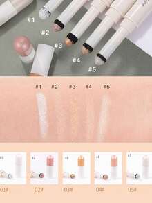 the SAEM 1pc Eye Primer Pencil 01 Plump White, Dual-Ended Eyeshadow Stick - Waterproof & Sweatproof, Long-Lasting Eye Makeup, Built-In Highlighter For Under Eyes/Crow's Feet, 0.7g/0.03oz - 01 Plumping WhiteIn - View 9