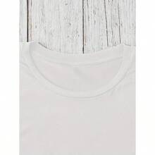 Women's St. Patrick's Day Fashion T-Shirt - Soft, Round Neck, Short Sleeve, Green & Black Letter Print With Shamrock Design, Casual Spring/Summer Tee For Work, Party, Or Casual Attire, Ladies T Shirts - 白色 - 查看 3