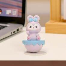 1个Kulomi KT猫咪可爱保温杯，放松身心，稳定情绪，减压神器，办公桌面小摆件 - 彩色 - 查看 16