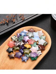 1/5/20/50PCS Star Opal Crystals, Healing Crystal Polished Stones, Replenish Sacred Meditation Energy, Reiki Balancing Mother's Day Crystals Gift For Women Men - Opal - View 8