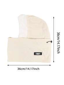 1pc Unisex Warm 3-In-1 Balaclava, Winter Windproof Fleece Face Mask, Neck Warmer And Beanie, Full Face And Neck Coverage, Machine Washable, Suitable For Cycling And Outdoor Activities