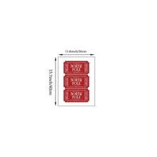 1/3pcs Bow Holly Jolly Christmas Noel Wall Art Picture - North Pole Ticket & Watercolor Bows Canvas Print Paintings|Modern Festive Christmas Decorations For Dorm Room,Bedroom,Living Room Or Office Home Deendy Pink & Red Christmas Poster,Seasonal Xmas Gift For Her,Unframed - Multicolor - View 19