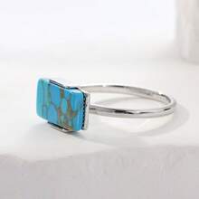 1 件复古时尚雕刻动物、花朵和鸟类朋克风格创意女士周年纪念戒指情人节 - 銀色 - 查看 2