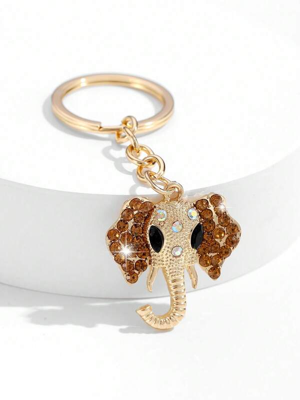 1 pezzo Ciondolo portachiavi di lusso a forma di libellula alla moda, adatto per chiavi di auto, decorazione di borse e come regalo per le donne