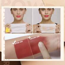 SACE LADY Face Powder Waterproof Sets Makeup, Controls Shine, Smooth Fine Lines For Flawless Lightweight Finish, Long Lasting Matte Compact Setting Powder Cosmetics Cruelty-Free - 02 MÀU BE TỰ NHIÊN - Xem 3