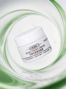 Kiehl's Powerful Moisturizing Cream With Squalane - Deep Nourishment, Strengthens Skin Barrier. 24-Hour Long-Lasting Hydration. Suitable For Sensitive Skin, All Skin Types. Nourishing And Plumping, Essential For Winter. Travel Size - 14ml/0.5oz - White - View 7
