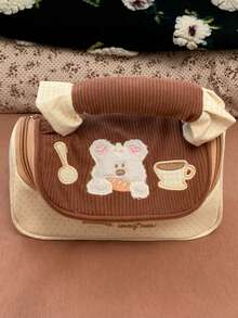 1 chiếc - Hộp bút nữ in hình hoạt hình dung tích lớn, túi đựng văn phòng phẩm đa năng dung tích lớn, có thể dùng làm túi đựng văn phòng phẩm cho bé gái, hộp bút cho học sinh tiểu học/trung học, hộp đựng đồ dùng văn phòng phẩm hoặc túi đựng đồ dùng học tập cho sinh viên đại học. - Nhiều màu - Xem 13