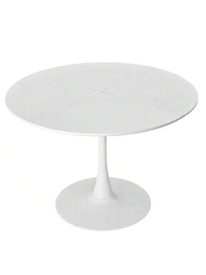 Set Of Metal Dining Chairs, Steel Legs PU Leather Seats, Armless High Back Kitchen, Living Room, Grijs view 4