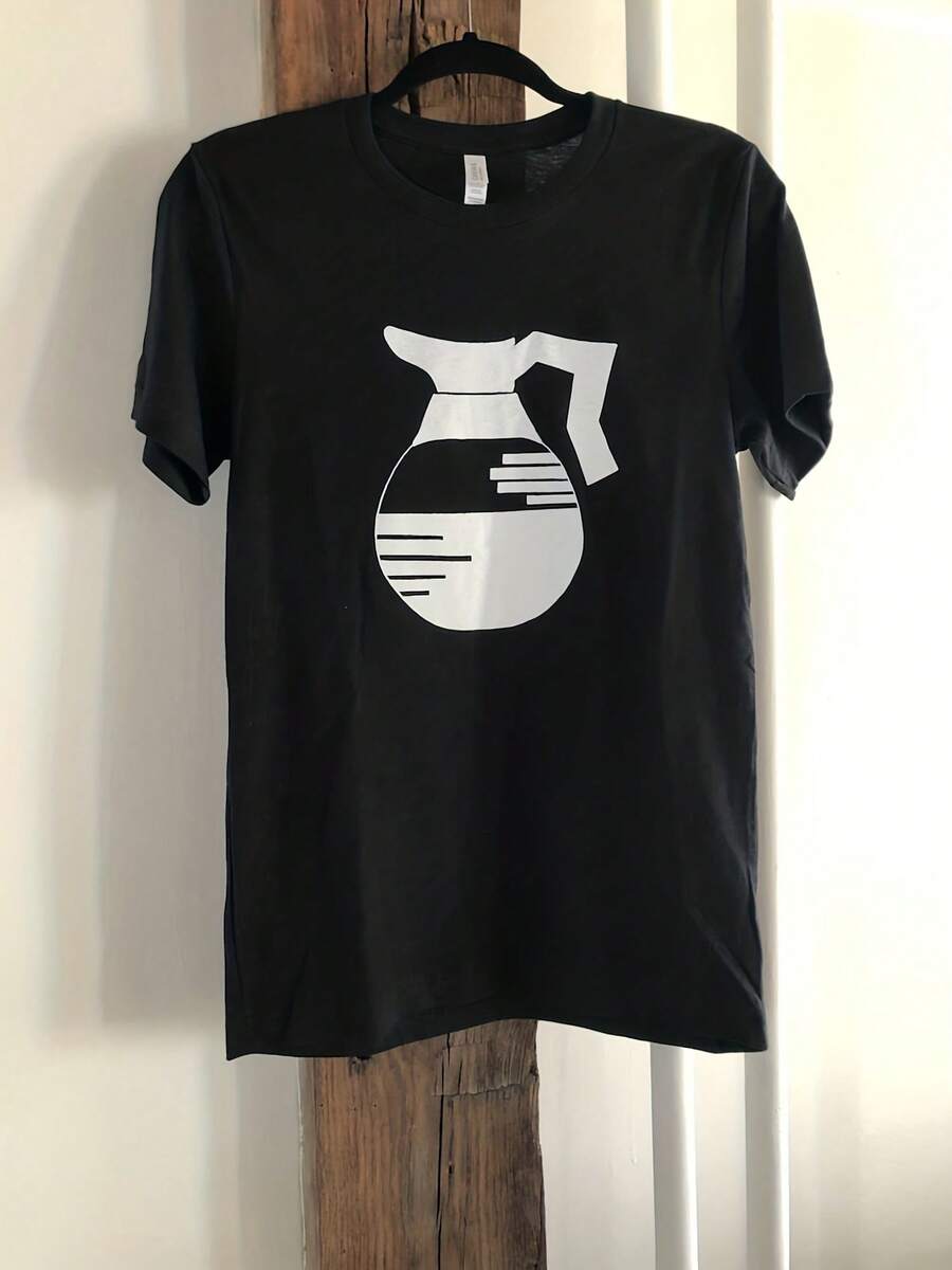 Coffee T-Shirt, Coffee Screen Printed T Shirt, Coffee Gift, Soft Style Tee - Style 8 - View 1