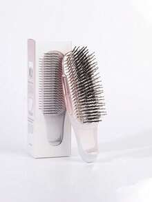 Luxury Electroplated Comb | High-End Metallic Luster, Unisex Design, Wet & Dry Use, Creates Silky Smooth Hair, Anti-Static & Frizz-Free, Instantly Enhances Hair Texture, Long-Lasting Styling, Easy Perfect Hairstyle! Hair Comb, Hair Brush, Hair Styling Tool, Hair Product & Accessory, Suitable For Barbershop, Salon, Back To School, Travel & Vacation. - Multicolor - View 22