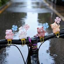 1Pc Bicycle Decoration Animal Windmill - Creative And Cute Style Bicycle Accessories - Ideal For Decorating Bicycles And Mountain Bikes, Can Be Used As A Holiday Gift.