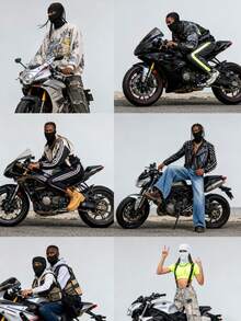 1/2/3pcs Unisex Balaclava Face Mask, Lightweight Motorcycle Ski Mask, Outdoor Essential