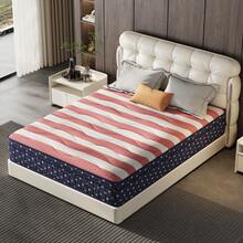 10"12"14" Queen Mattres Twin Full Queen King Size Bed Mattress In A Box, Hybrid Pocket Spring Breathable Cotton Layer Mattress For Motion Isolation & Silent Sleep, Lumbar Support & Pressure Relief, Medium Firm - 黑與白 - 查看 2