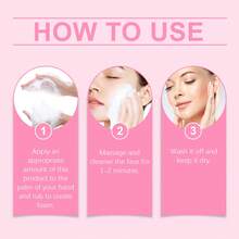 Hoygi Niacinamide Deep Cleansing Milk Cleanses Pores Gently, Removes Acne, Cleanses Face With Refreshing Care, Moisturizes And Nourishes - Hồng 1 hộp - Xem 2
