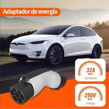 Para Byd Adaptador Auto Eléctrico Tipo 1 J1772 A Gb/t - Gris - Ver 6