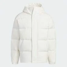 Men Letter Graphic Hooded Down Coat - Color - View 1