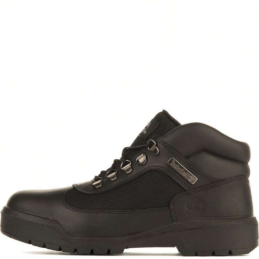 Men's Timberland Field Boot Mid Black Full Grain (TB0A17KY 001) - 黑色 - 查看 1