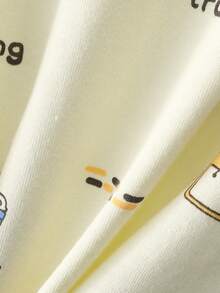 2pcs Boys' Cotton Cartoon Car Print Long Sleeve Pajama Set, Lightweight Spring/Autumn